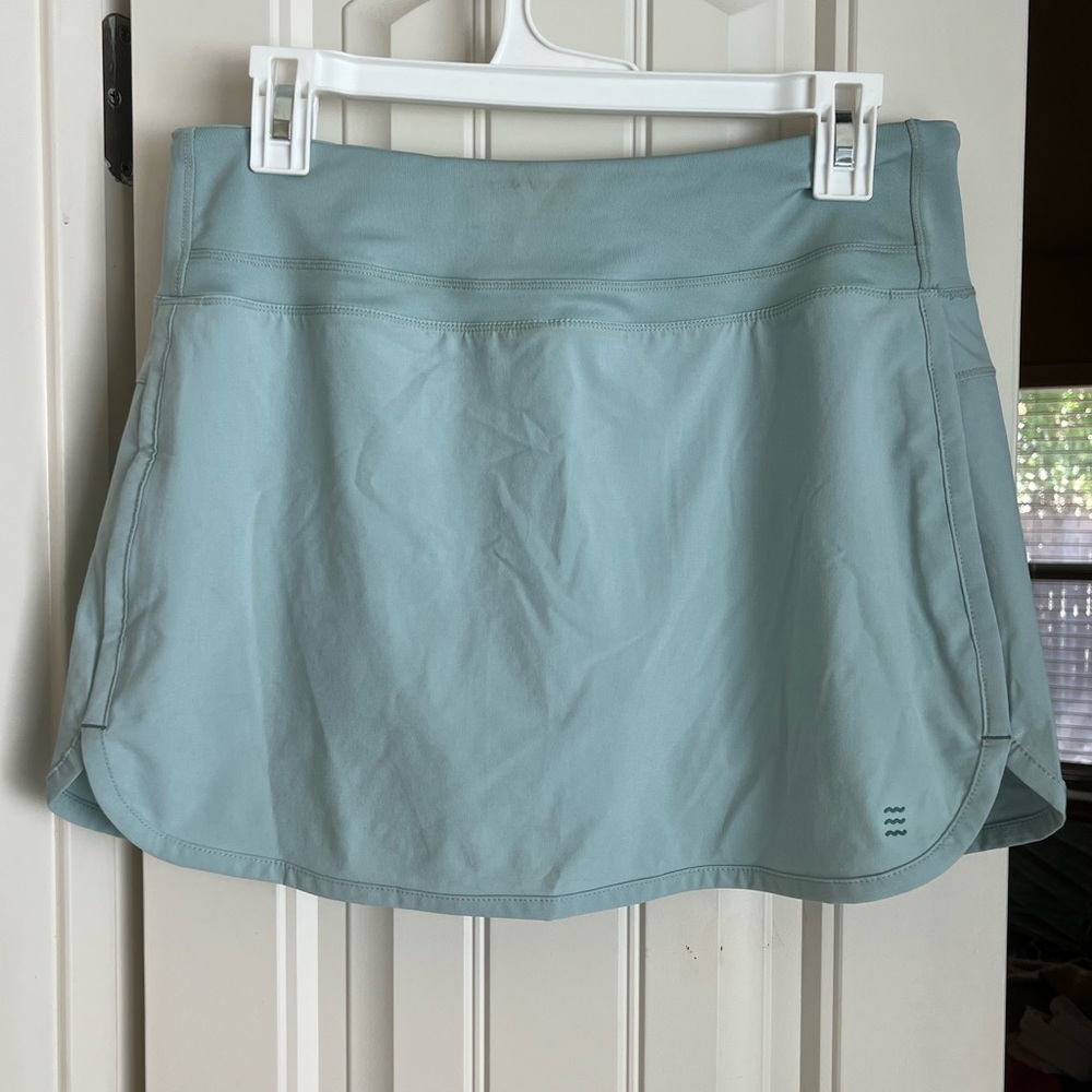 Women's Free Fly Bamboo Lined Breeze Skort -Sea Glass